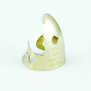 DUNLOP .018 Chrome Plated Finger Pick
