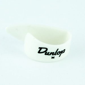 DUNLOP WHITE Medium Thumb Pick