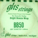Single GHS BB50 Bright Bronze Wound Strings