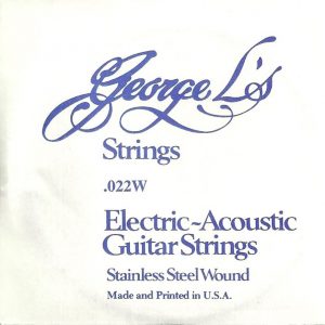 George L’s Stainless .022 Wound String