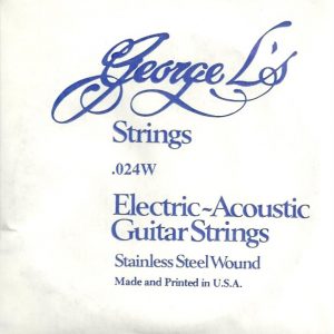 George L’s Stainless .024 Wound String