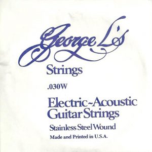 George L’s Stainless .030 Wound String