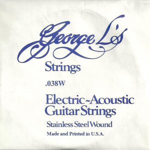 George L’s Stainless .038 Wound String