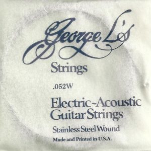 George L’s Stainless .052 Wound String