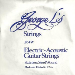 George L’s Stainless .054 Wound String