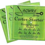 Jagwire CSE9-36N Carter-Starter Nickel E9th 10 String ‘3 Set Special’