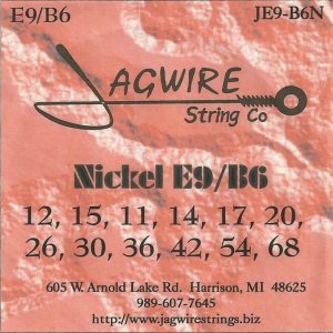 Jagwire JE9-B6N Nickel Universal 12 String Set