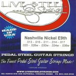 LIVE Nashville E9th Nickel 10 String Set