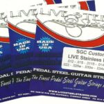 LIVE SGC Custom E9th Stainless 10 String ‘3 Set Special’