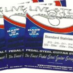 LIVE Standard E9th Stainless Steel 10 String Set, 3 Set Special