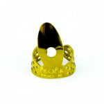 PROPIK RESO Finger Pick, Single Wrap – Brass- Medium