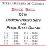 SGC Custom Ernie Ball C6th Nickel – 10 String Set